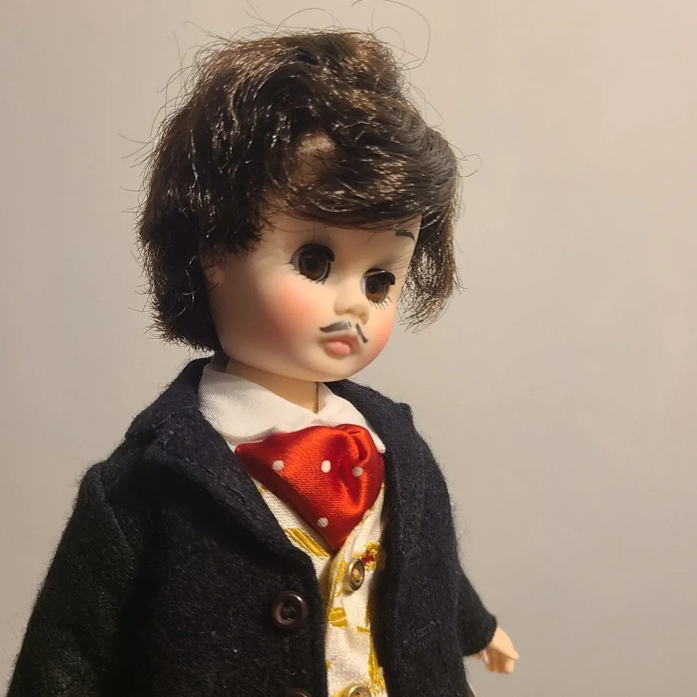 Madame Alexander Rhett Butler Doll Unisex‎ 11in Navy Blue/Grey Vintage